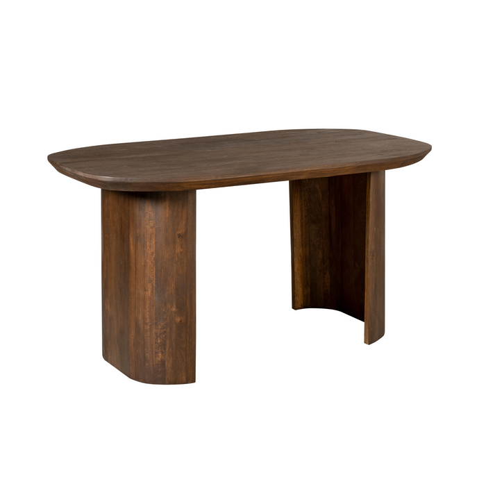 Bureau Maré Bruin Mangohout 150 cm