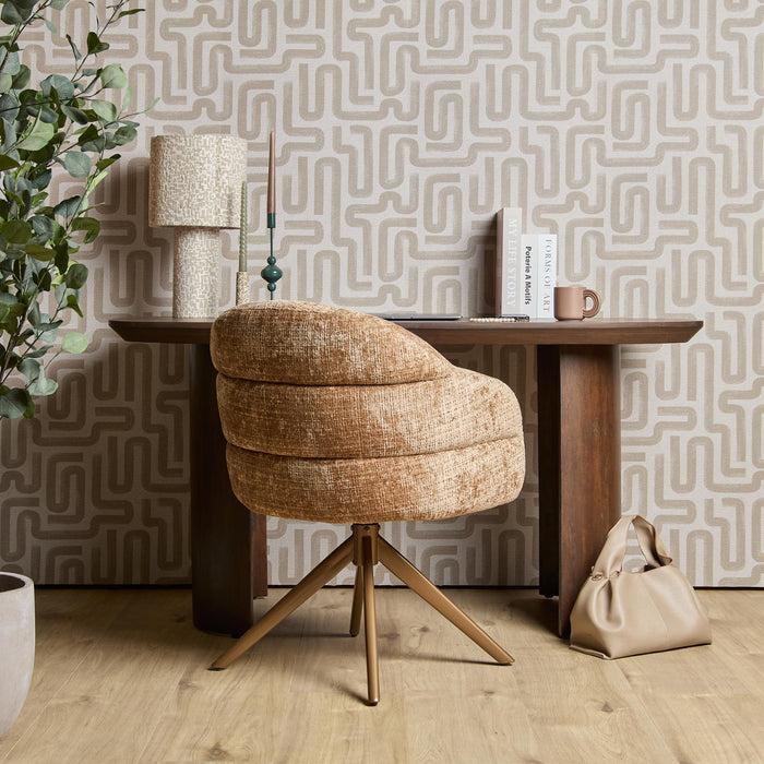 Bureau Maré Bruin Mangohout 150 cm