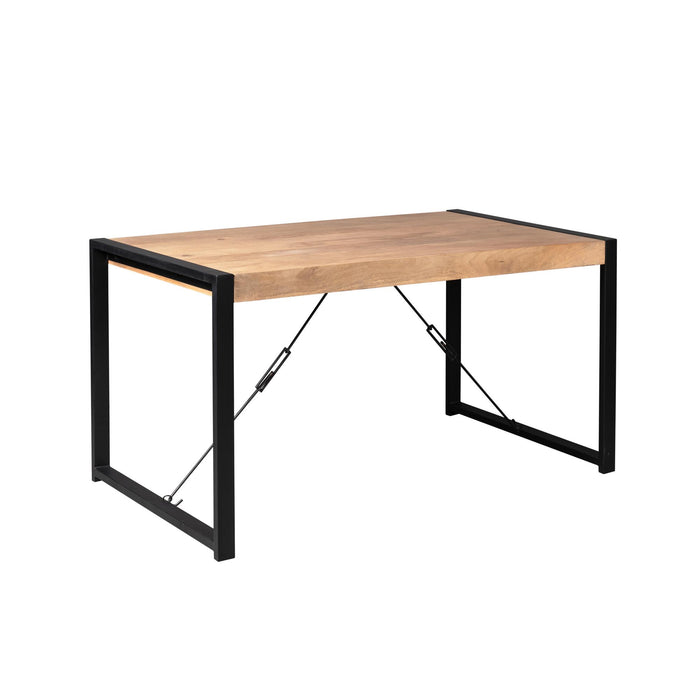 Rechthoekige eettafel Britt Naturel Mangohout 160 cm