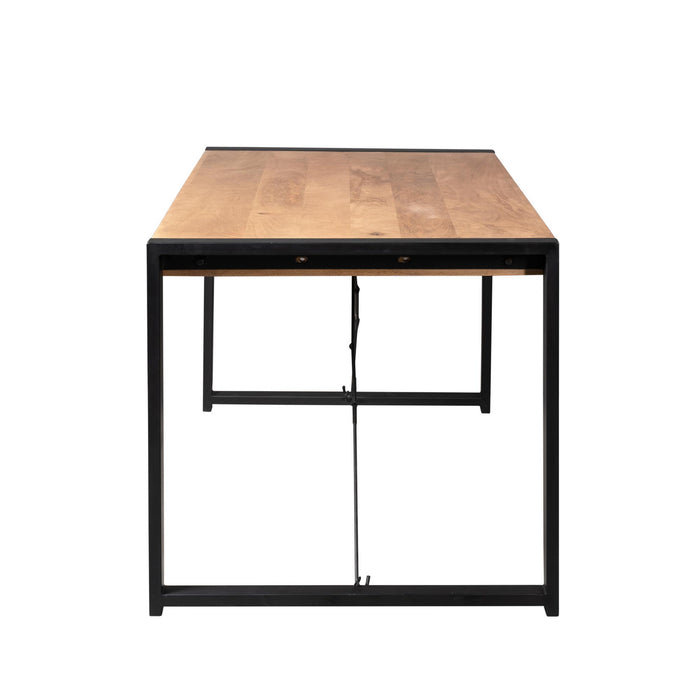 Rechthoekige eettafel Britt Naturel Mangohout 160 cm
