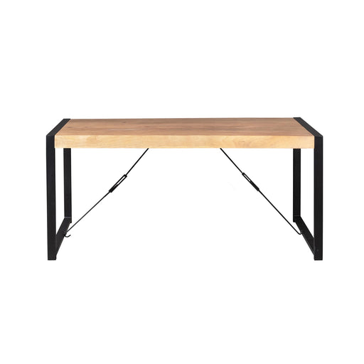 Rechthoekige eettafel Britt Naturel Mangohout 180 cm