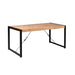 Rechthoekige eettafel Britt Naturel Mangohout 180 cm