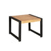 Bijzettafel Britt Naturel Mangohout  60 cm