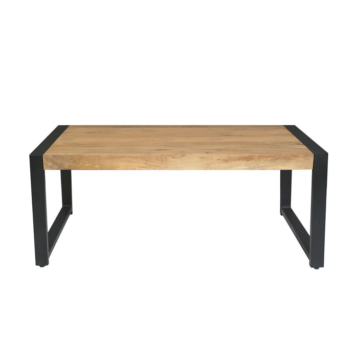 Salontafel Britt  Naturel Mangohout  110 cm