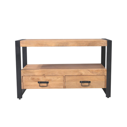 Tv meubel Britt  Naturel Mangohout 100 cm