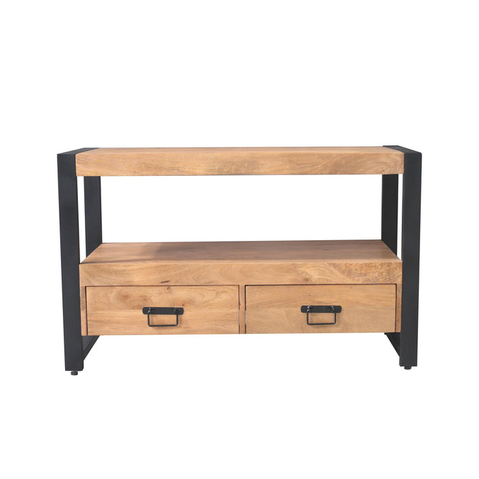 Tv meubel Britt  Naturel Mangohout 100 cm