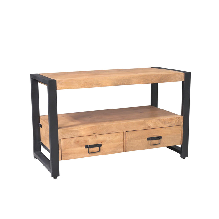 Tv meubel Britt  Naturel Mangohout 100 cm