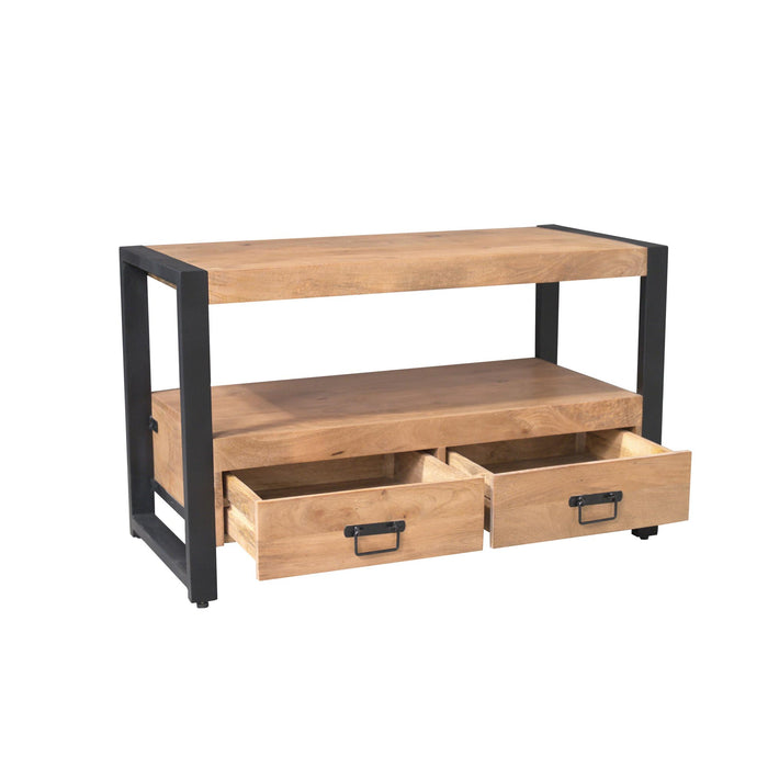 Tv meubel Britt  Naturel Mangohout 100 cm