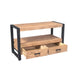 Vierkante Salontafel Noa Naturel Mangohout 80 cm