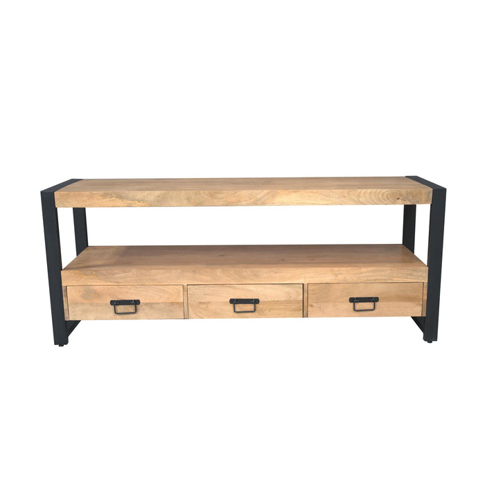 Tv meubel Britt Naturel Mangohout 150 cm