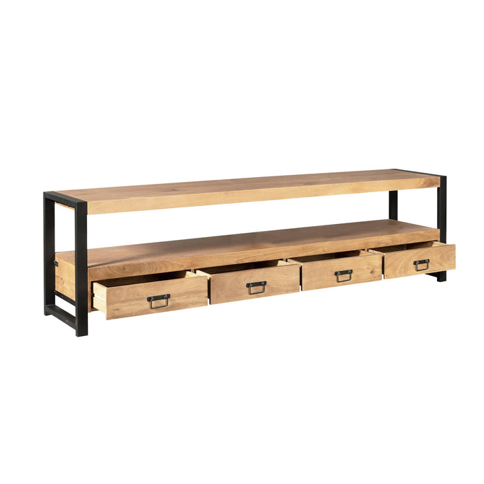 Tv meubel Britt Naturel Mangohout 180 cm