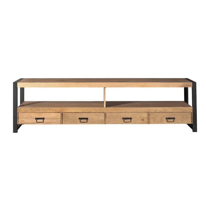 Tv meubel Britt Naturel Mangohout 220 cm