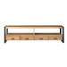 Tv meubel Britt Naturel Mangohout 220 cm