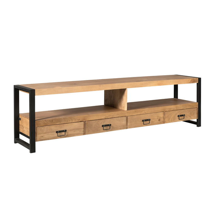 Tv meubel Britt Naturel Mangohout 220 cm