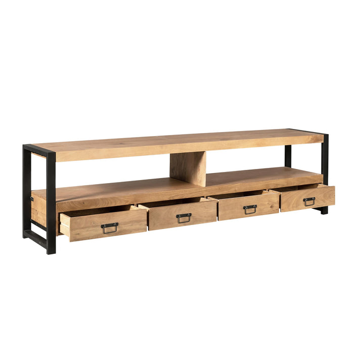 Tv meubel Britt Naturel Mangohout 220 cm