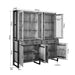 Vierkante Salontafel Noa Naturel Mangohout 80 cm