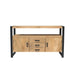 Dressoir Britt Naturel Mangohout 135 cm