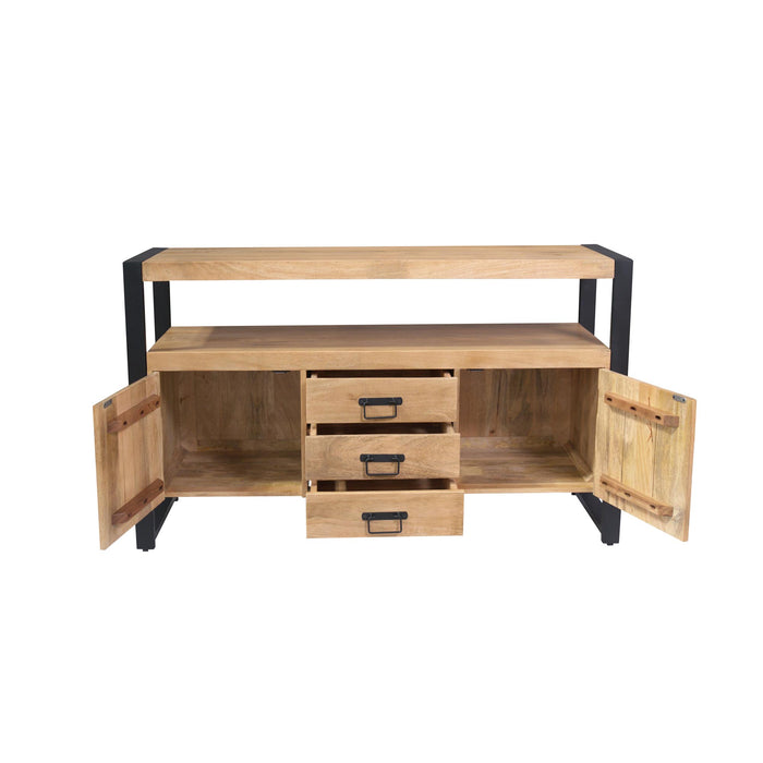 Dressoir Britt Naturel Mangohout 135 cm