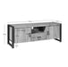 Tv meubel Britt met deuren en lade Naturel Mangohout  150 cm