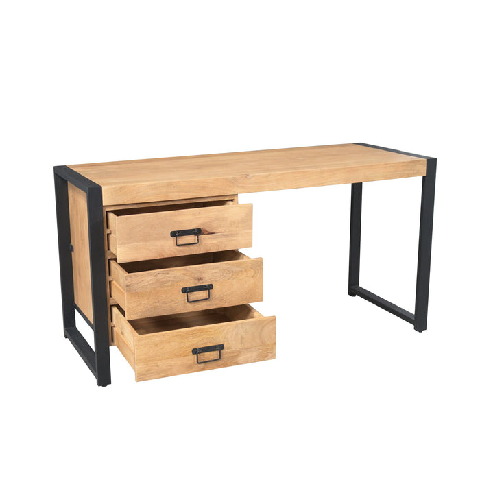 Bureau Britt Naturel Mangohout  145 cm