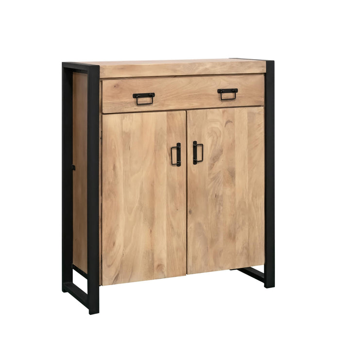 Kabinet kast Britt Naturel Mangohout  100 cm