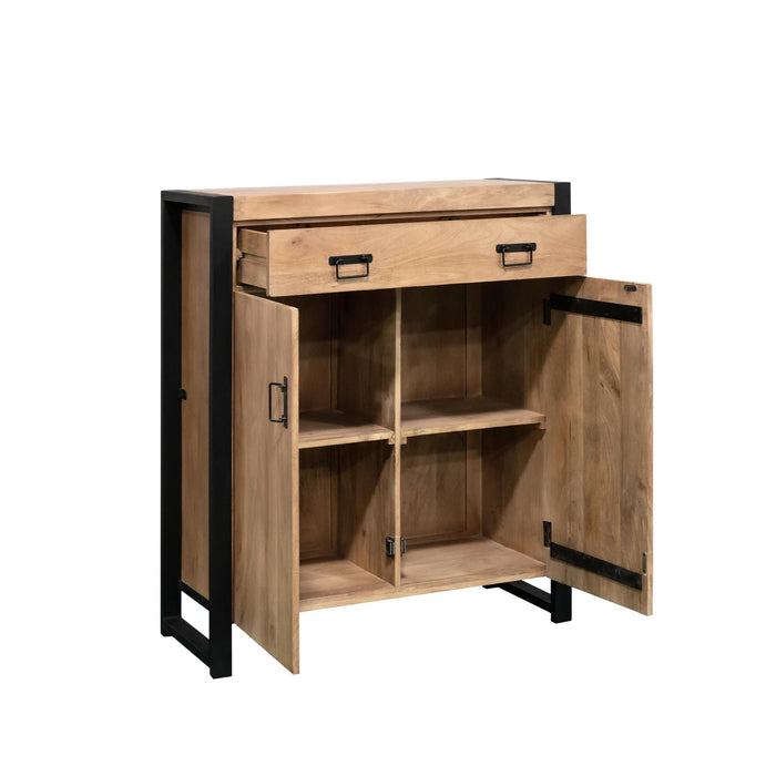 Kabinet kast Britt Naturel Mangohout  100 cm