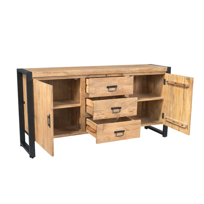 Dressoir Britt Naturel Mangohout  160 cm