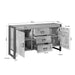 Dressoir Britt Naturel Mangohout  160 cm