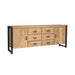Dressoir Britt Naturel Mangohout  200 cm