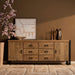 Dressoir Britt Naturel Mangohout  200 cm