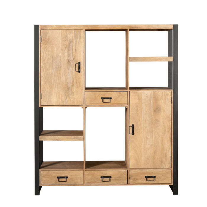 Vakkenkast Britt Naturel Mangohout  150 cm