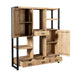 Vakkenkast Britt Naturel Mangohout  150 cm