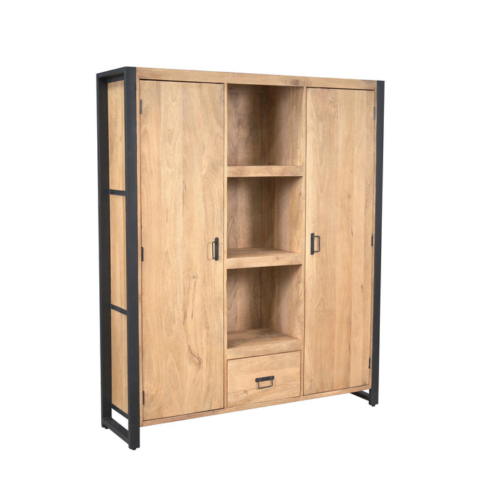 Boekenkast Britt Naturel Mangohout  150 cm