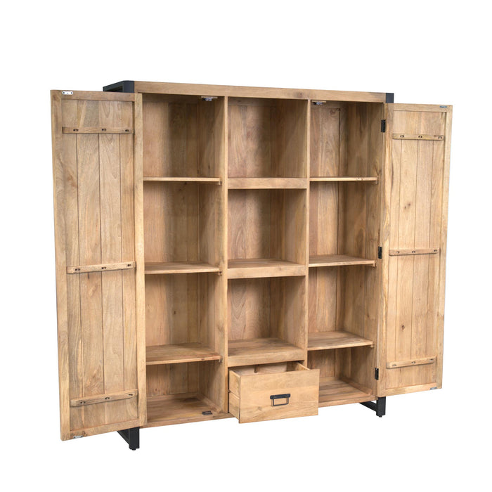 Boekenkast Britt Naturel Mangohout  150 cm
