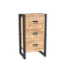 Halkast Britt met lades Naturel Mangohout 55 cm