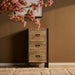 Halkast Britt met lades Naturel Mangohout 55 cm