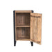Halkast Britt met deur Naturel Mangohout 55 cm