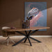Deens ovale eettafel Elegance Naturel Mangohout 240 cm