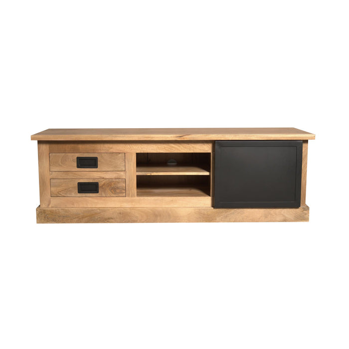 Tv meubel Noa  Naturel Mangohout 155 cm