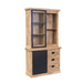 Vitrinekast Noa Naturel Mangohout 120 cm