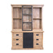Vitrinekast Noa Naturel Mangohout 160 cm