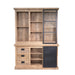 Vitrinekast Noa Naturel Mangohout 160 cm