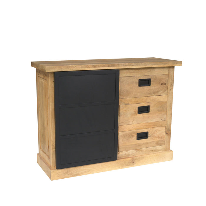 Ladekast Noa  Naturel Mangohout 100 cm