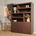Vierkante salontafel Brussel Walnoot Mangohout 80 cm