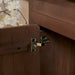 Vierkante salontafel Brussel Walnoot Mangohout 80 cm