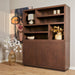 Vierkante salontafel Brussel Walnoot Mangohout 80 cm