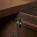 Vierkante salontafel Brussel Walnoot Mangohout 80 cm