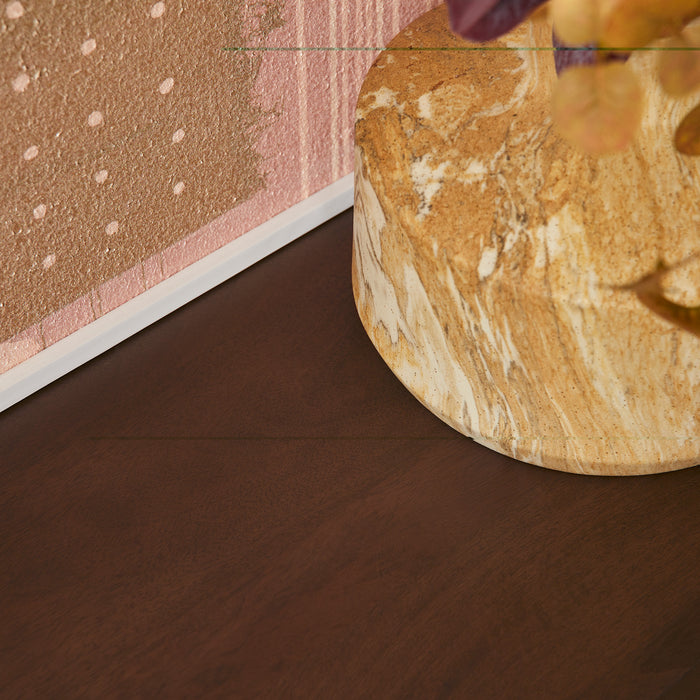 Vierkante salontafel Brussel Walnoot Mangohout 80 cm