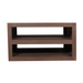 Vierkante salontafel Brussel Walnoot Mangohout 80 cm