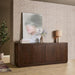 Dressoir Brussel Bruin Mangohout 200 cm